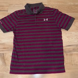 Boys Large Under Armour polo shirt